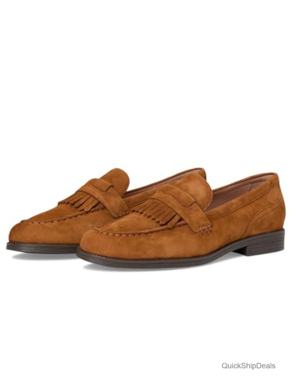 Double Maryjane Strap Kiltie Loafers 3D Lux Comfort Cushioned Flat Shoes